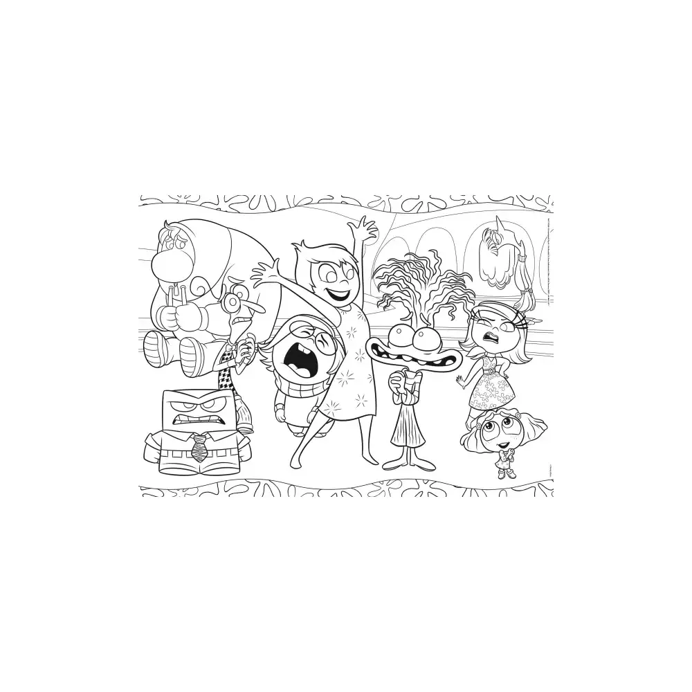 Inside Out 2 Maxipuzzle 60 Pezzi Puzzle per Ragazzi Lisciani