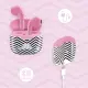 Barbie Wireless Earphones Cuffiette Bluetooth Lisciani