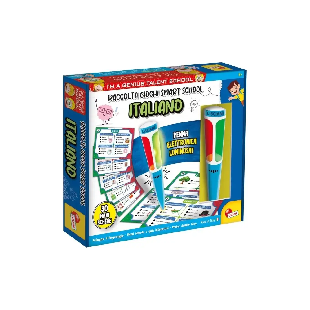 I'm Genius Italiano Raccolta Giochi Smart School Lisciani