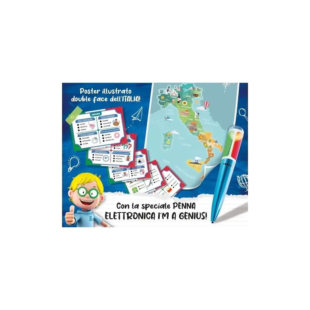 I'm Genius Italiano Raccolta Giochi Smart School Lisciani