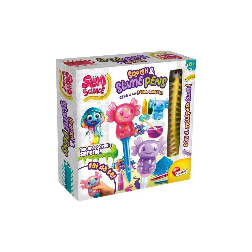 Slumi Science Penne Squish Slime Lisciani