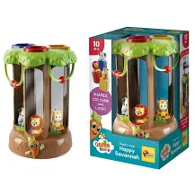 Carotina Baby Happy Savannah Forme e Colori Lisciani