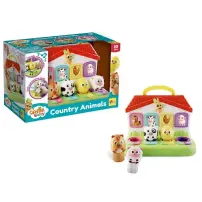 Carotina Baby Playset Animali Country Lisciani