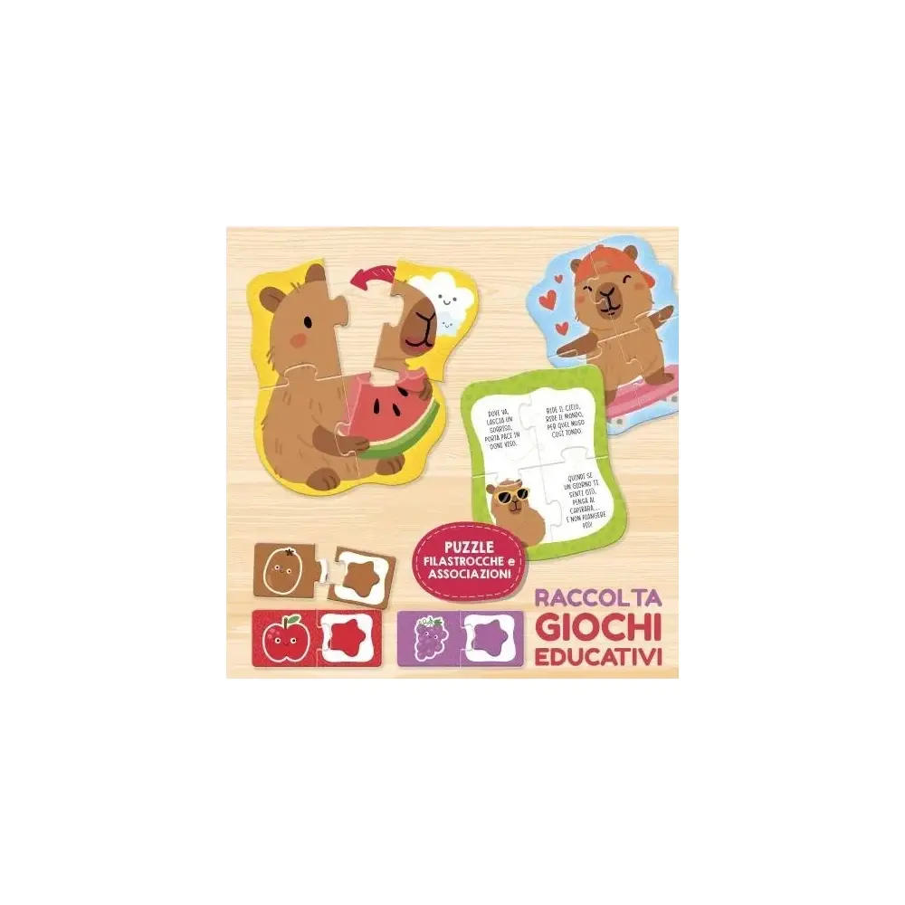 Carotina Baby 10 Giochi del Capibara Lisciani