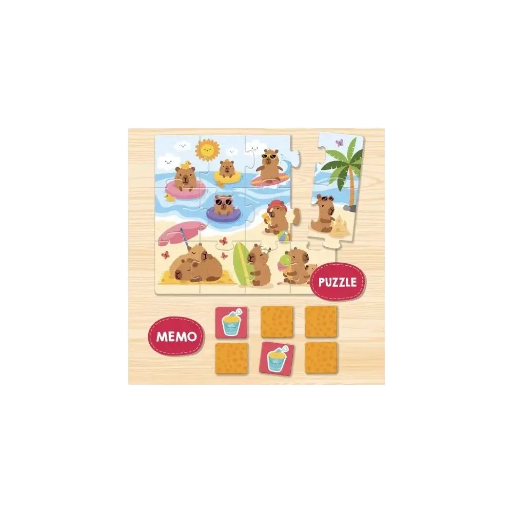 Carotina Baby 10 Giochi del Capibara Lisciani