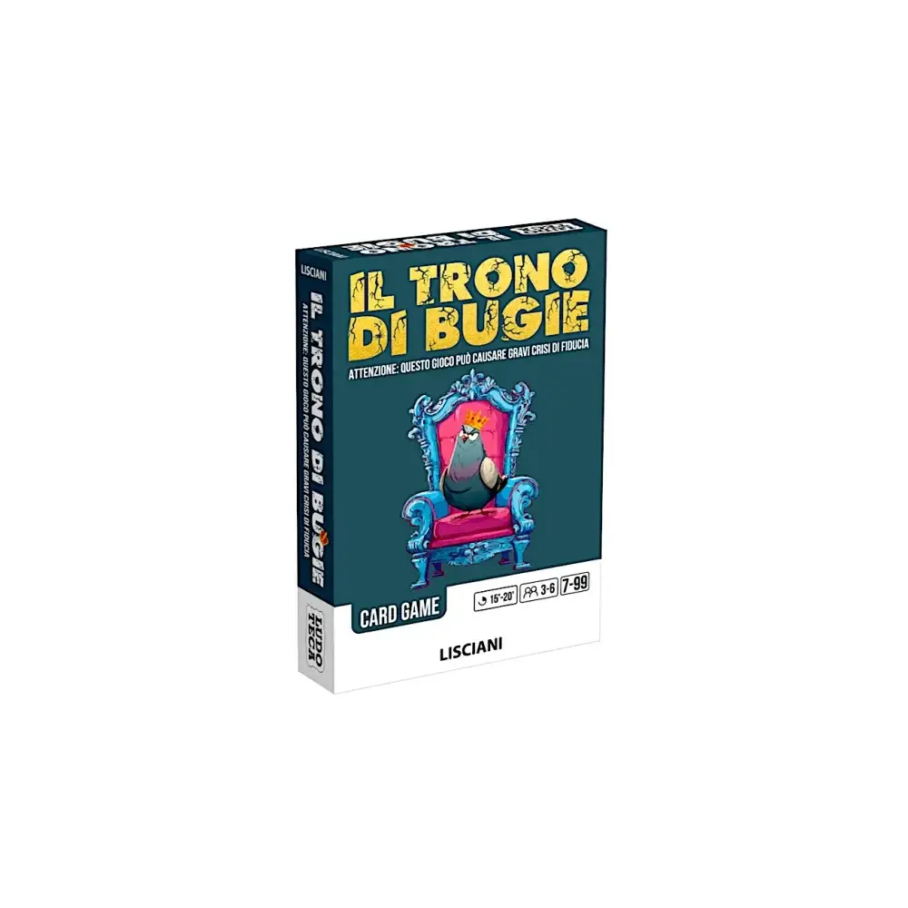 Ludoteca il Trono di Bugie Card Game Lisciani