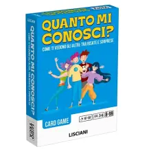 Ludoteca Quanto Mi Conosci Card Game Lisciani