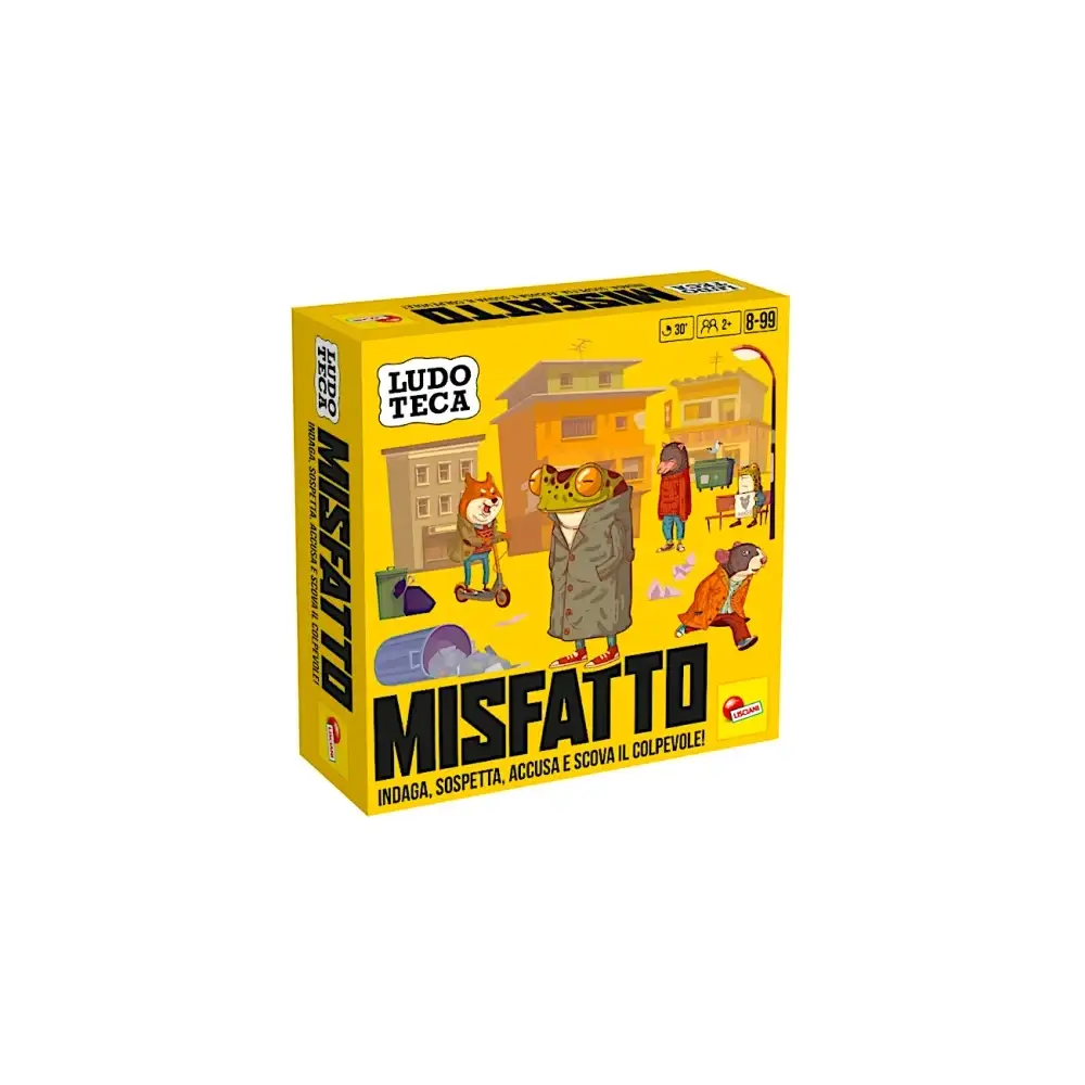 Ludoteca Misfatto Gioco da Tavola Lisciani