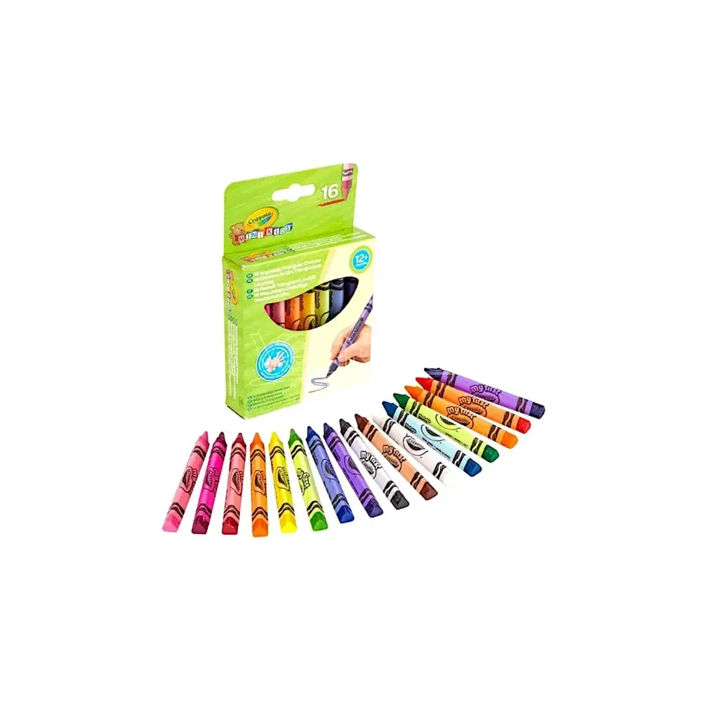 Confezione 16 Pastelloni Triangolari Crayola