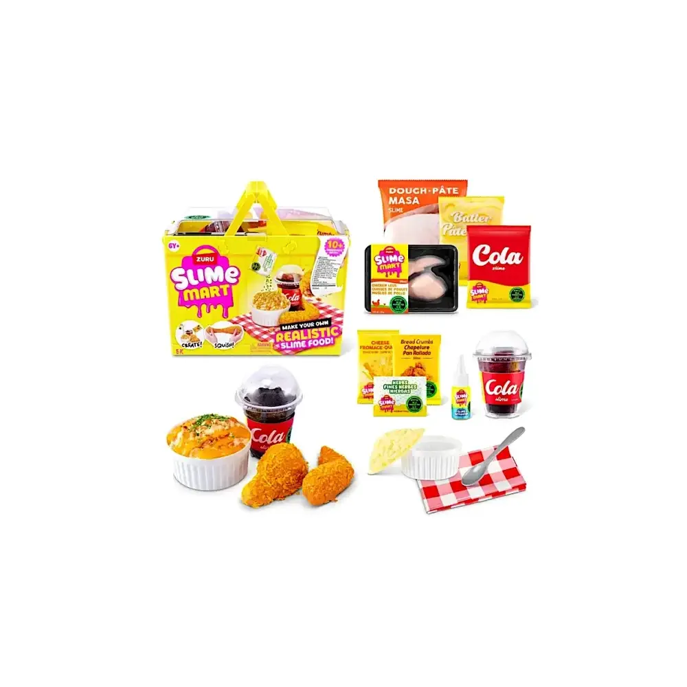 Slime Mart Cestino Spesa Fast Food Zuru