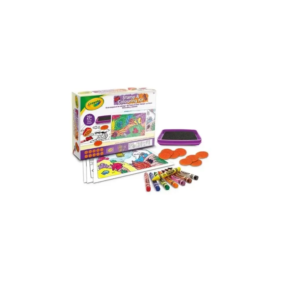Kit per Colorare Set Timbra e Colora Crayola