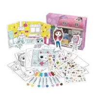 Activity Set Gabby’s Dollhouse Pezzi Pennarelli Senza Macchia Crayola