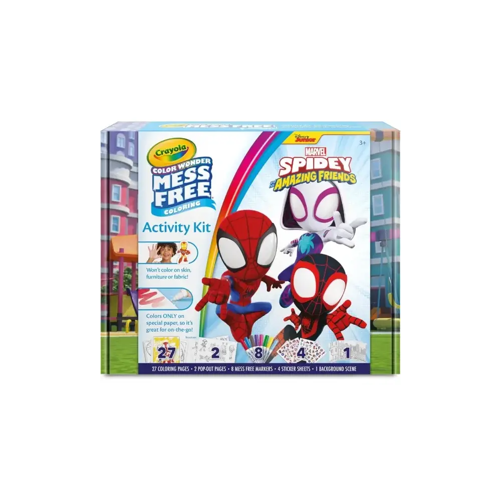 Color Wonder Activity Set Spidey Pezzi Pagine da Colorare Crayola