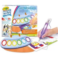 Color Wonder Bluey Pennello Magico Luminoso 6 Colori Tempere Crayola