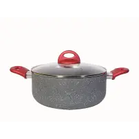 casseruola induzione con coperchio in vetro