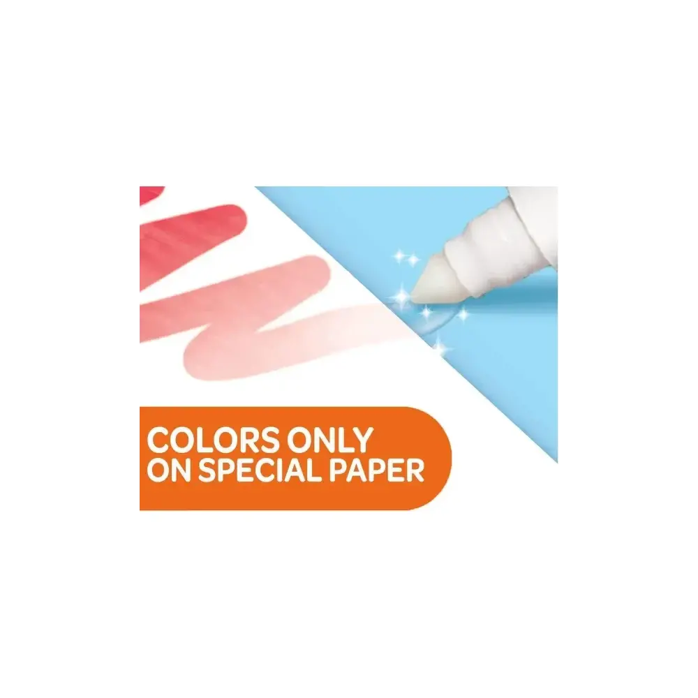 Color Wonder Bluey Pennello Magico Luminoso 6 Colori Tempere Crayola