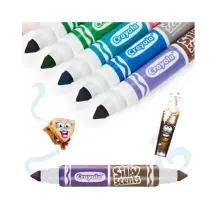 Silly Scents 20 Pennarelli Profumati a Doppia Punta Lavabili Crayola