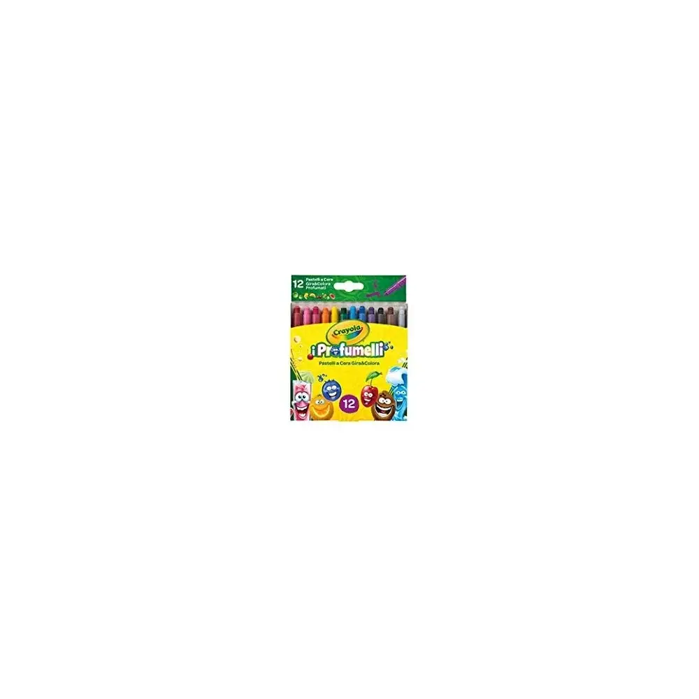 Confezione 12 Pastelli Gira Colora Profum Crayola