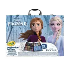 Valigetta Frozen 2 Set Creativo con Pennarelli Matite Crayola