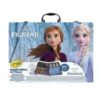 Valigetta Frozen 2 Set Creativo con Pennarelli Matite Crayola