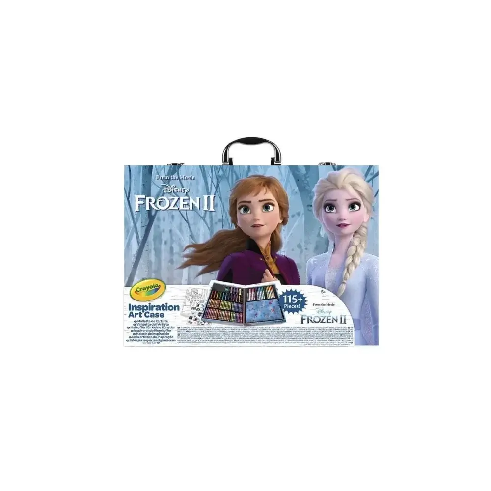 Valigetta Frozen 2 Set Creativo con Pennarelli Matite Crayola