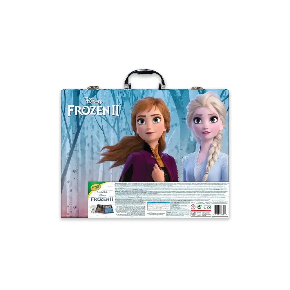 Valigetta Frozen 2 Set Creativo con Pennarelli Matite Crayola