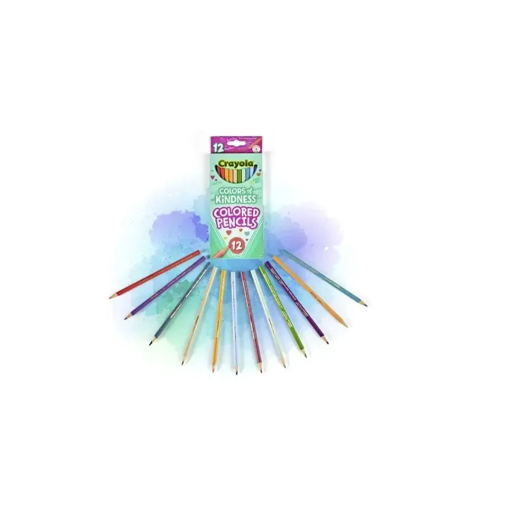 Confezione 12 Matite Colorate Colour Of Kindness Crayola