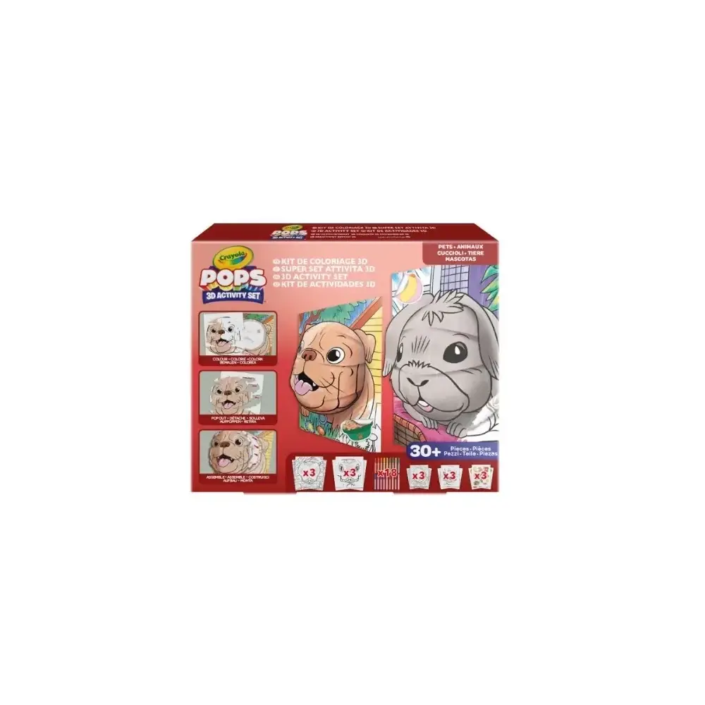 Pops 04. Super Set Pets Crayola