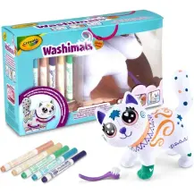 Washimals Jumbo Jenny con Pennarelli Crayola