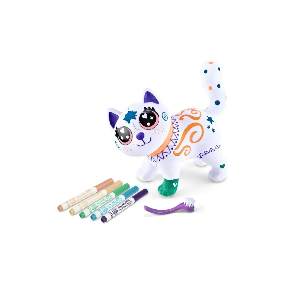 Washimals Jumbo Jenny con Pennarelli Crayola