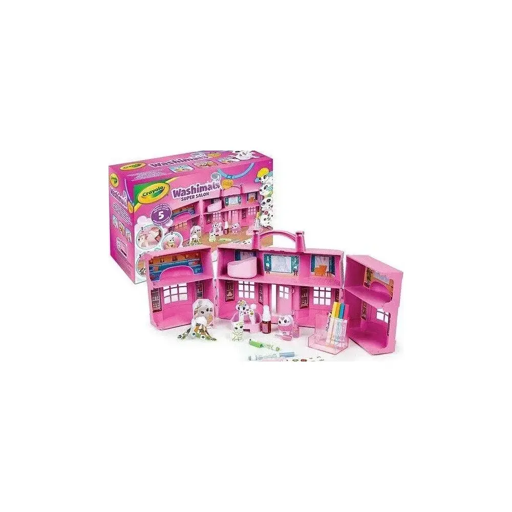 Washimals Playset Salon Crayola