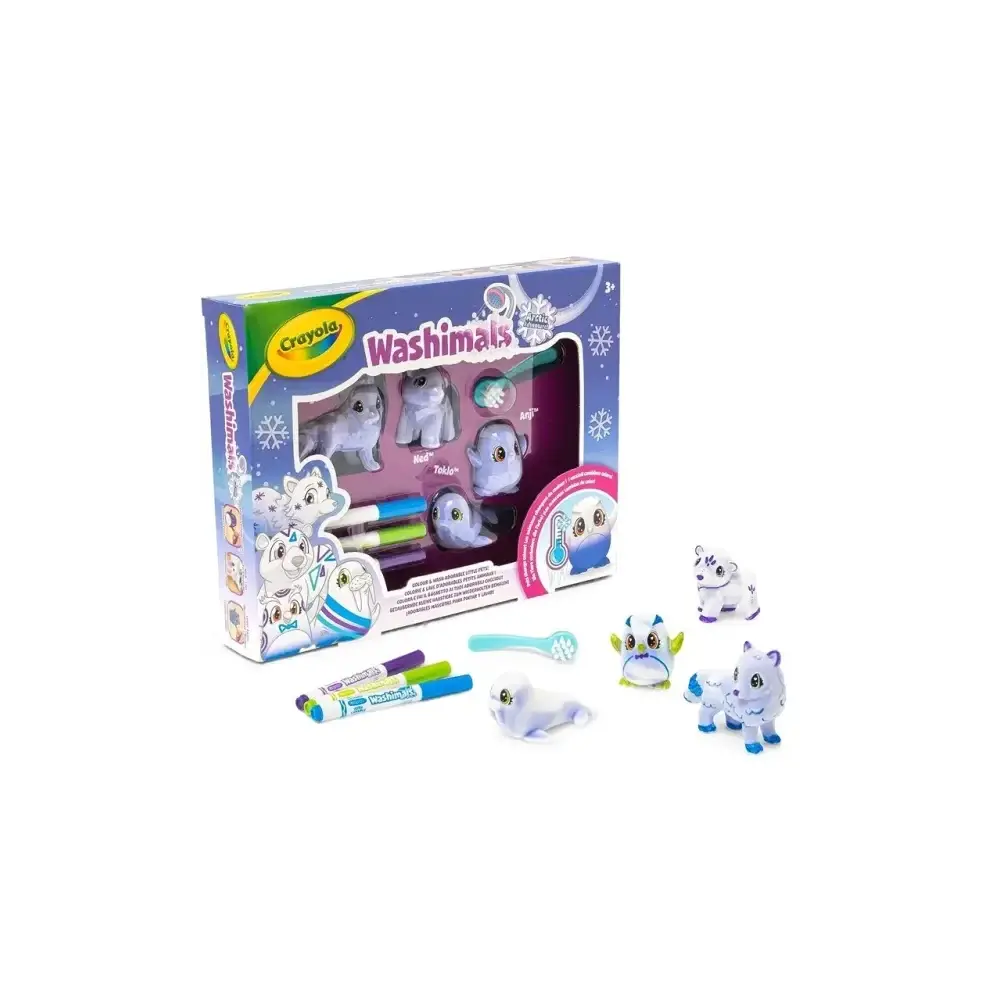 Washimals Arctic Set Attivita' Crayola