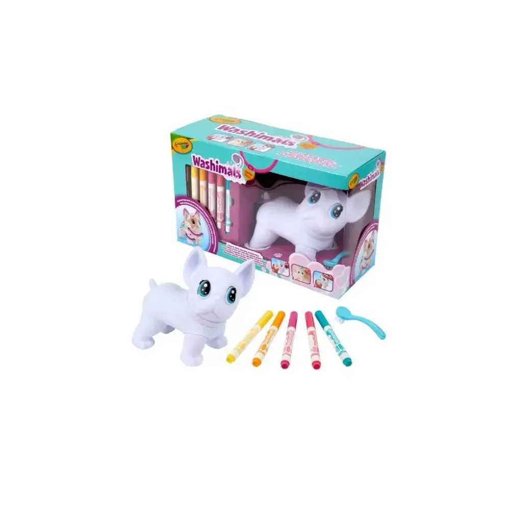 Washimals Jumbo Wilburn con Pennarelli Crayola