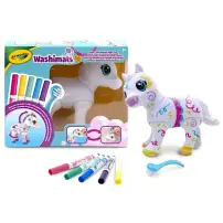 Washimals Jumbo Pony con Pennarelli Crayola