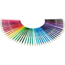 World's Favourite Colours 50 Matite Colorate con Mine Crayola