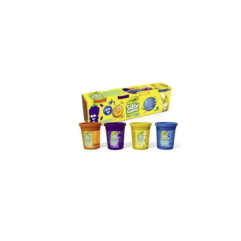 Silly Scents A1- Confezione 4 Barattoli 113gr Crayola