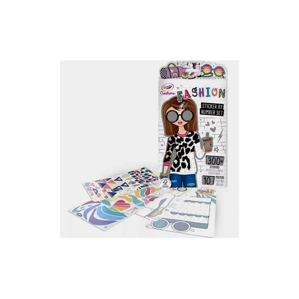 Creations 300 Sticker Crea la Moda Crayola