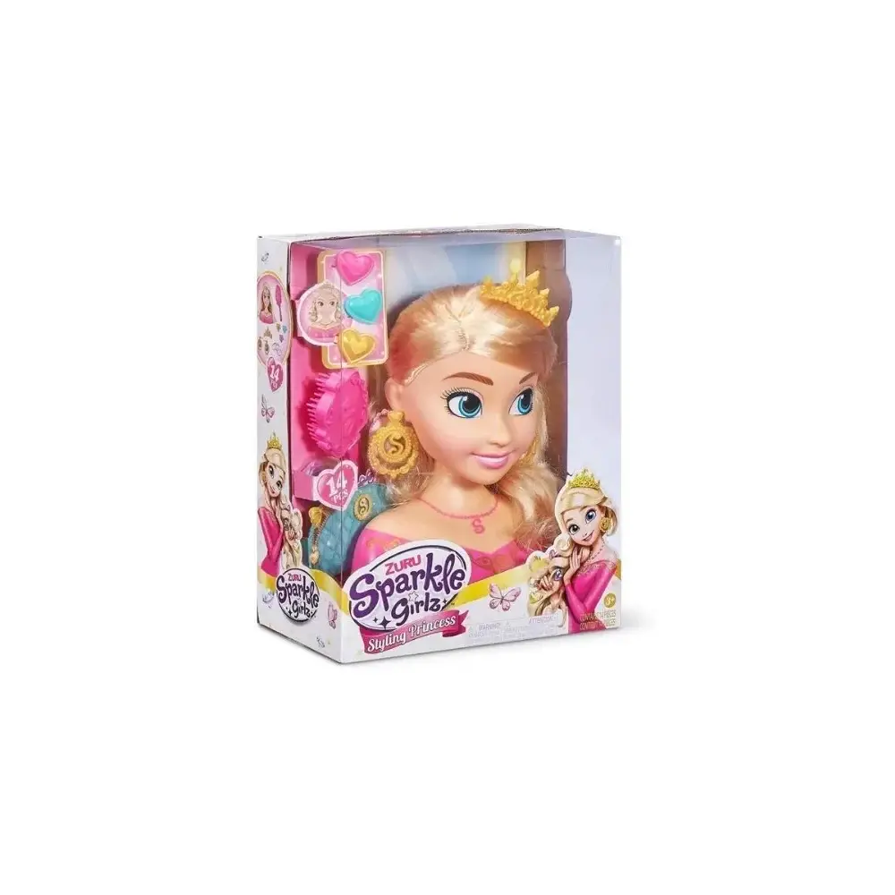 Sparkle Girlz Styling Head Princess Zuru