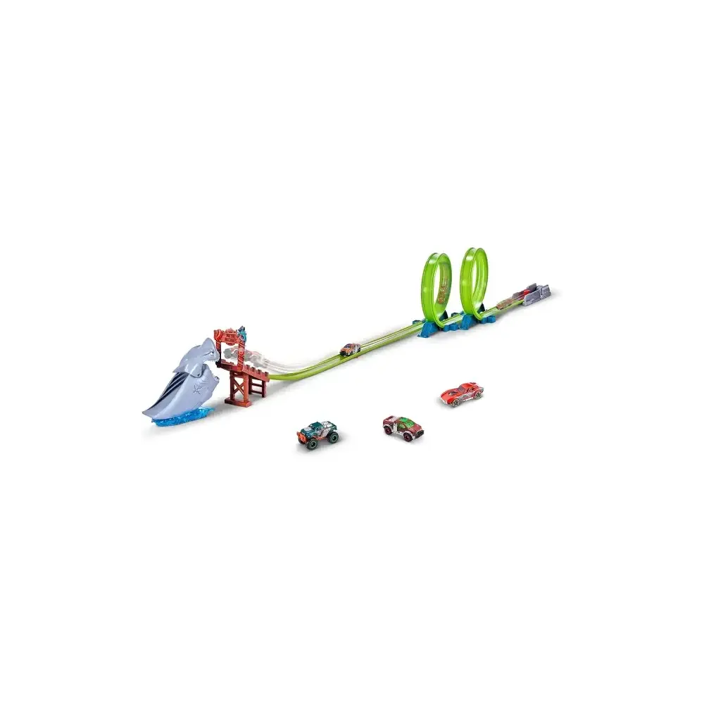 Pista Squalo Doppio Loop Metal Machines Zuru