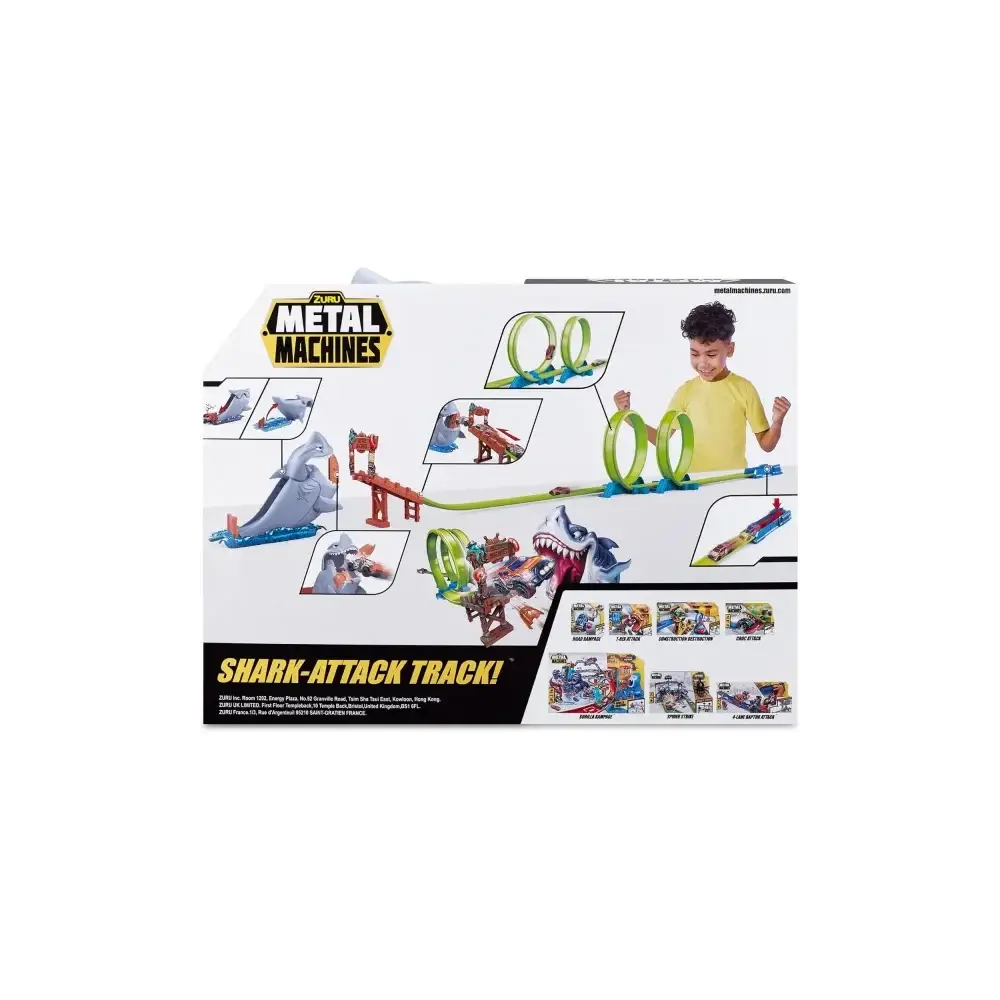 Pista Squalo Doppio Loop Metal Machines Zuru