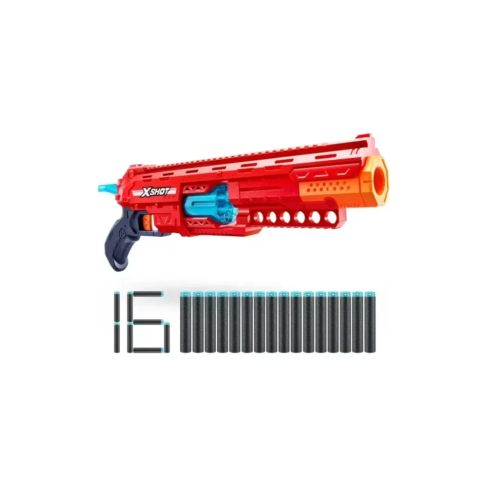 X-Shot Hawk Eye Fucile Lancia Dardi con 16 Dardi e Mirino Zuru