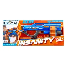 X-Shot Insanity Mega Barrel 72 Dardi Tiro al Bersaglio Zuru