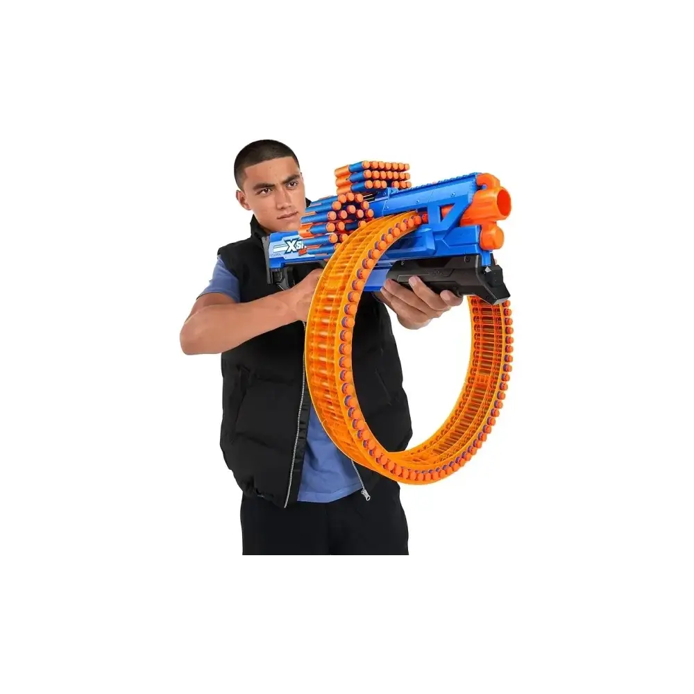 X-Shot Insanity Mega Barrel 72 Dardi Tiro al Bersaglio Zuru