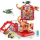 Robo Alive Dino Escape Playset Dinosauro Luci e Suoni Gabbia Zuru