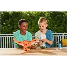Robo Alive Dino Escape Playset Dinosauro Luci e Suoni Gabbia Zuru