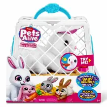 Pets Alive Coniglio Elettronico con Cuccioli Zuru