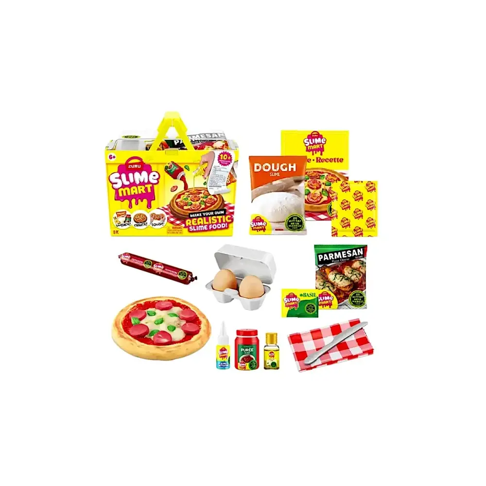 Slime Mart 15905b Cestino Spesa Pizza Zuru