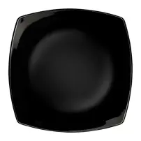 Eclissi Nero Piatto Piano 26,5x26,5 Bormioli Rocco