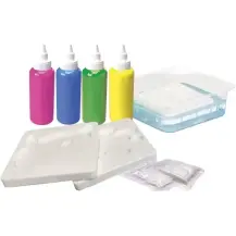 Aqua Gelz Starter Set 4 Bottiglie Gel Colorato 30 ml 3 Forme Simba