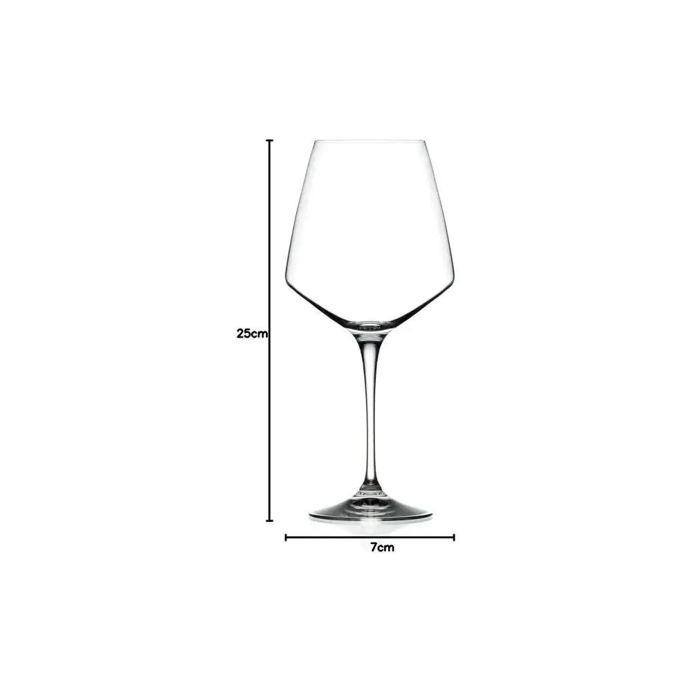 Set 6 Calici da Vino Rosso Aria 79 cl Cristallo Eco-Crystal RCR